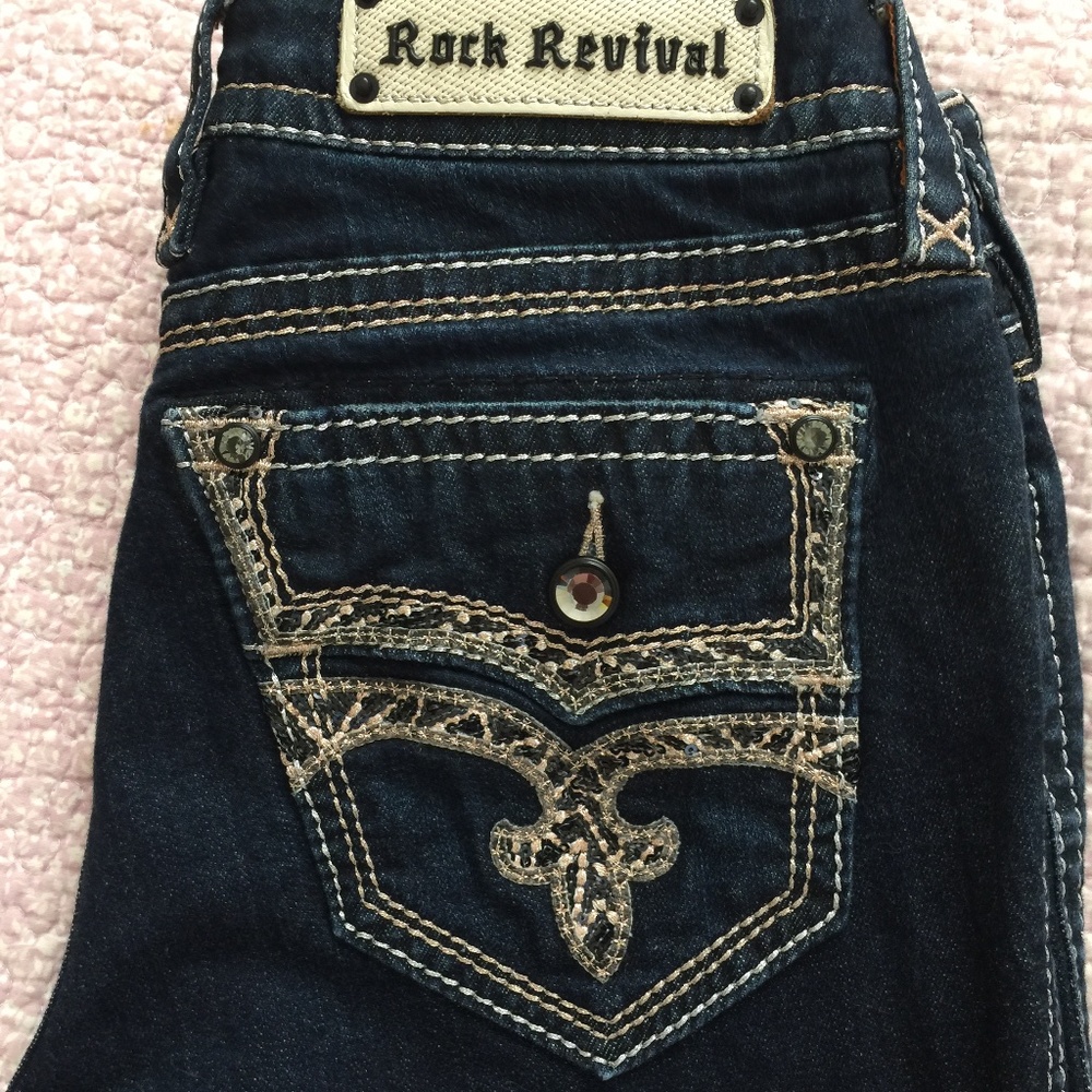 Rock REVIVAL "ADORNA" Women's Jeans 29x34